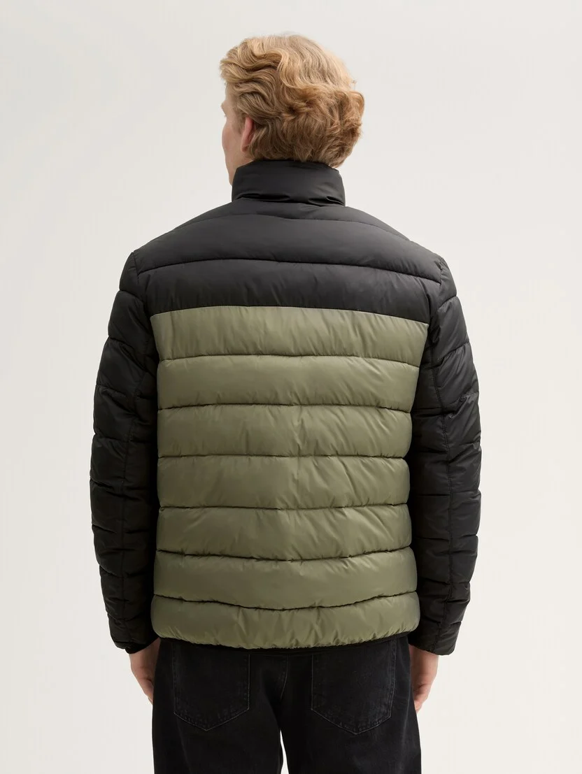 Куртка Tom Tailor PUFFER JACKET Зеленый S, фото №2
