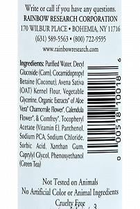 Гель для душу Rainbow Research Colloidal Oatmeal Unscented 12 унцій synthetic.ua - Фото 1