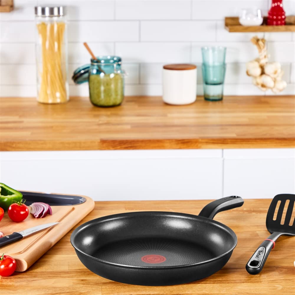 Сковорода Tefal Daily Chef Non-Stick Induction 24 см Чорний, фото №6