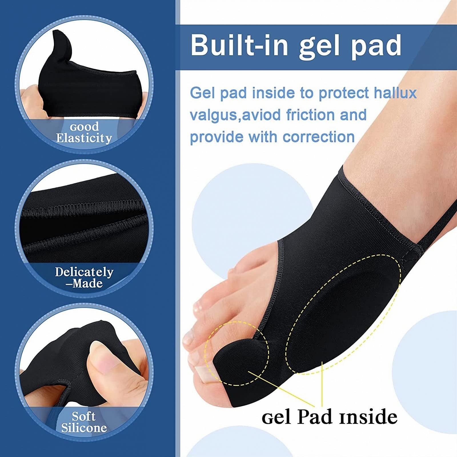 Роздільник для пальців ніг MUSUMI для перекриваючихся пальців, ортопедична шина, фото №4