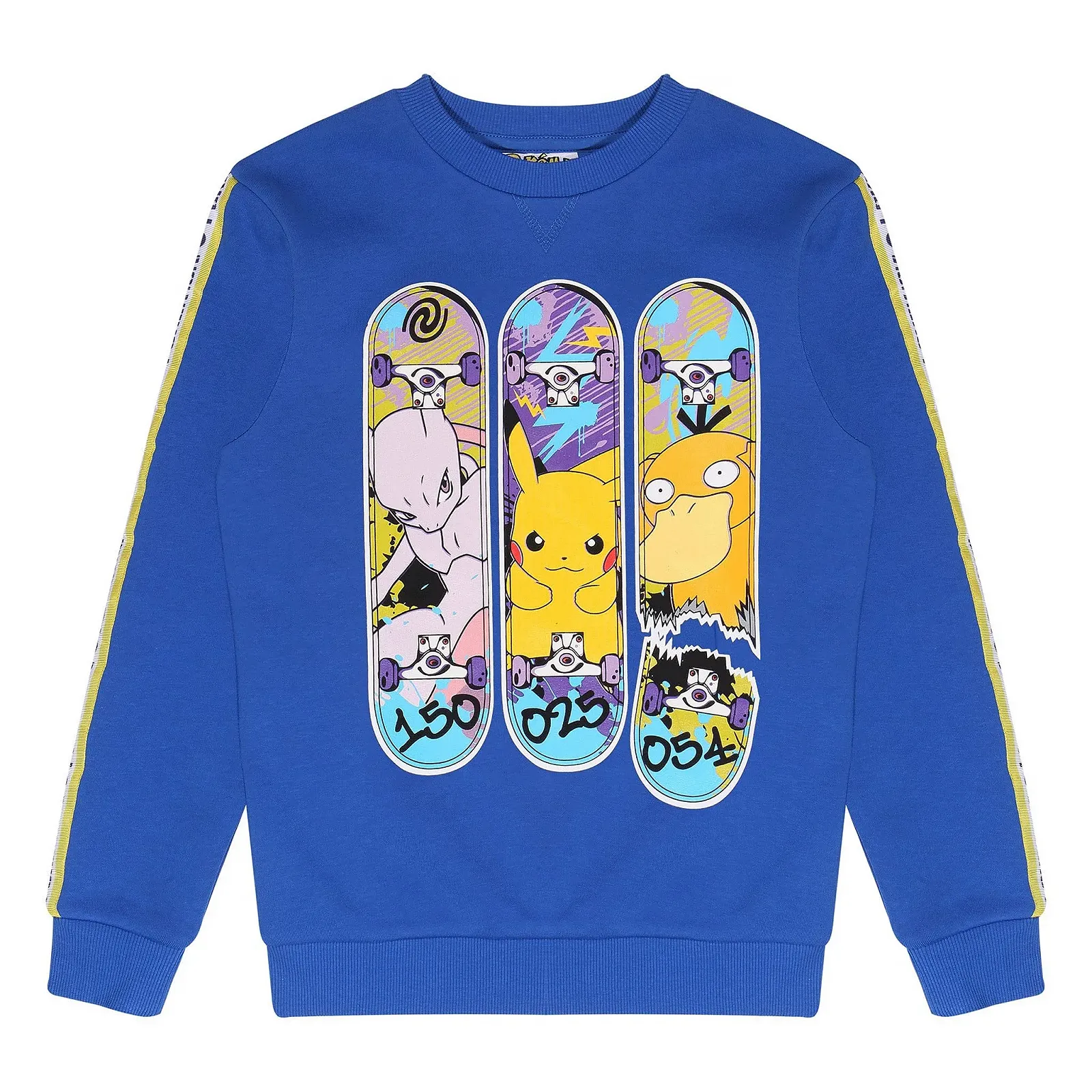 Світшот Popgear Pokemon Triple Skater для хлопчиків, синій, фото №1 Світшот Popgear Pokemon Triple Skater для хлопчиків, синій, фото №1