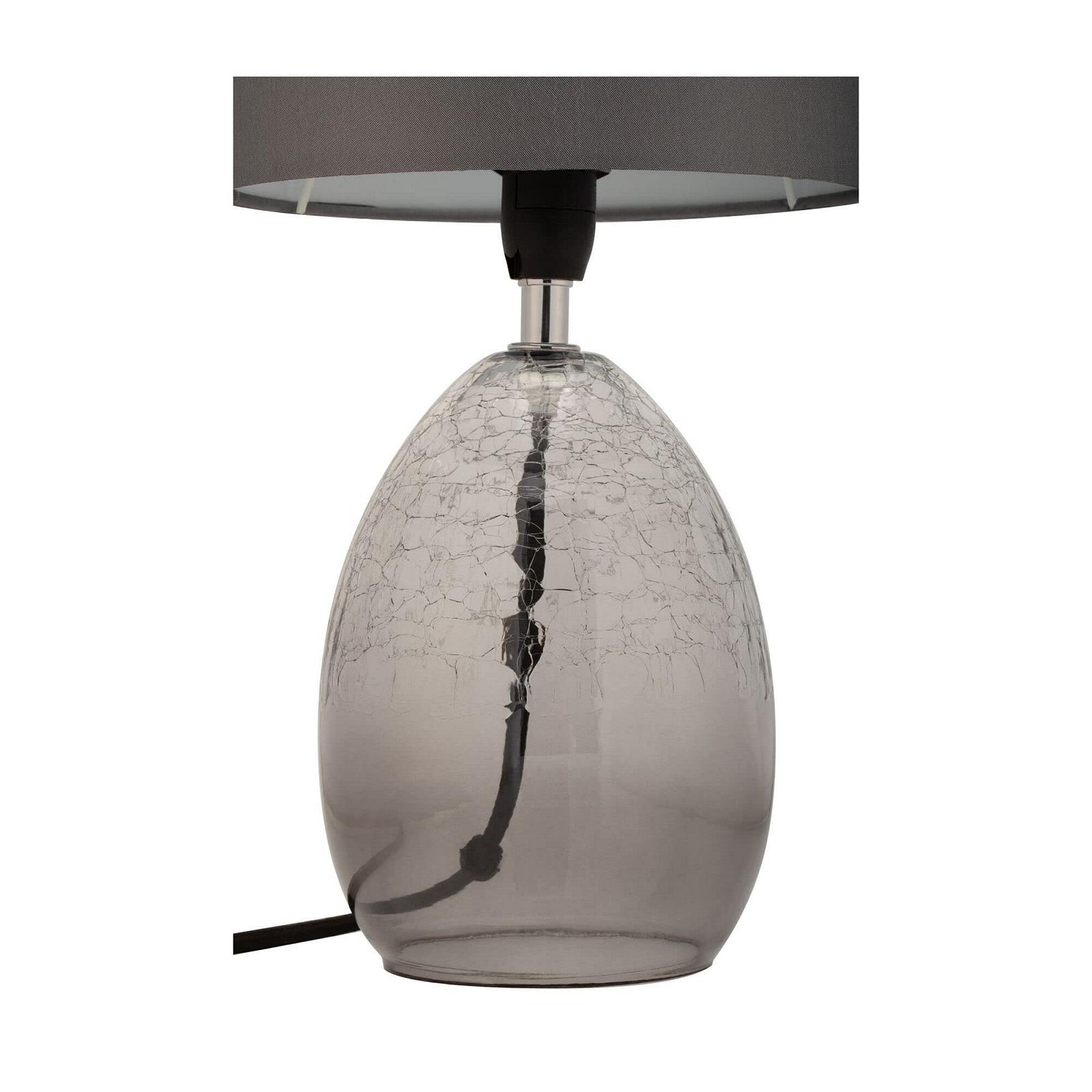 Настільна лампа Pauleen Tempting Gleam 48212 Max. 20 Вт E14 Димчасте скло Сіра, фото №6