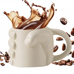 Кружка керамическая для кофе, многоразового использования, стакан для воды для дома, офиса, кэмпинга, ресторана - Фото 1