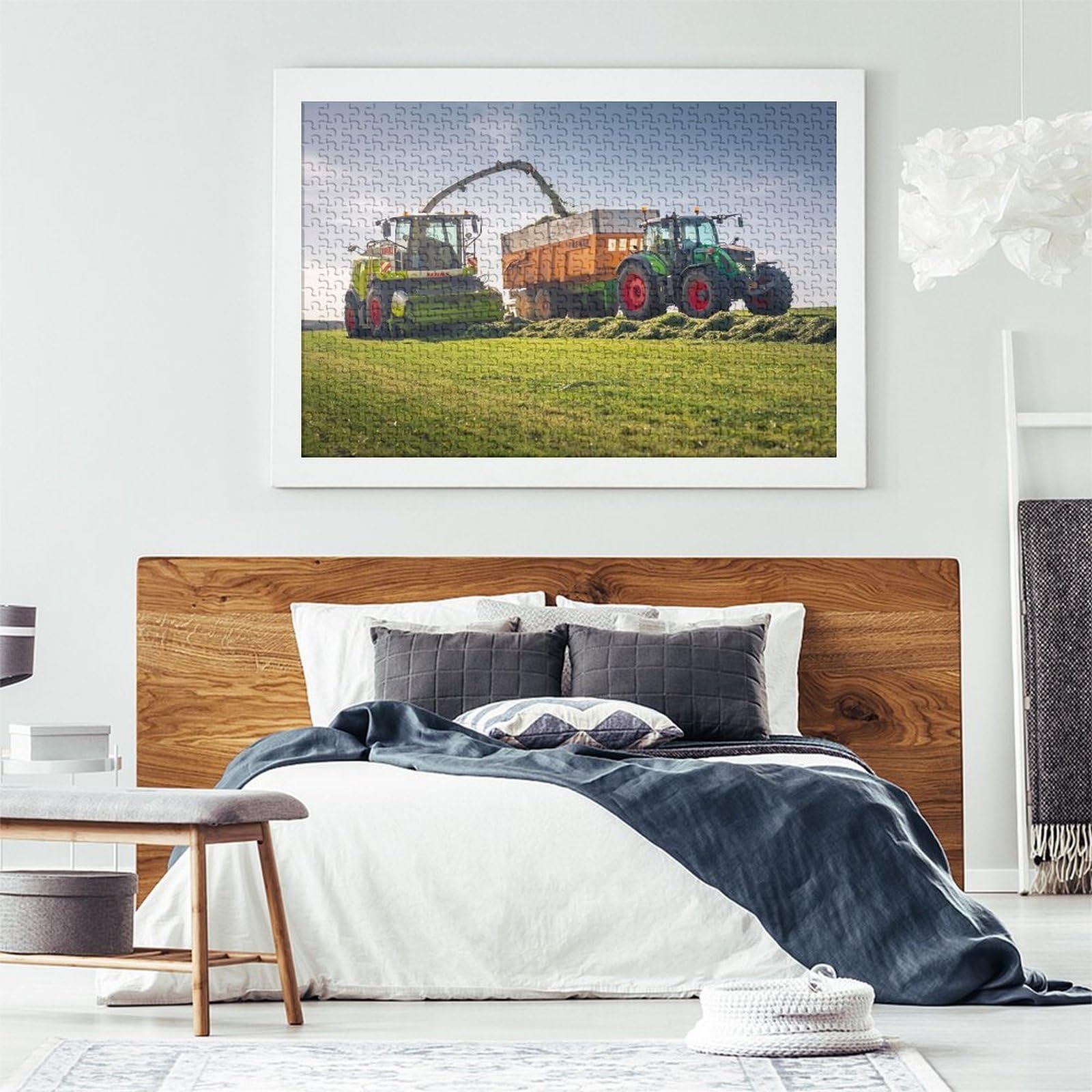 Пазл Claas Jaguar и Fendt Тракторы деревянный 500 деталей 52 x 38 см, фото №6 Пазл Claas Jaguar и Fendt Тракторы деревянный 500 деталей 52 x 38 см, фото №6