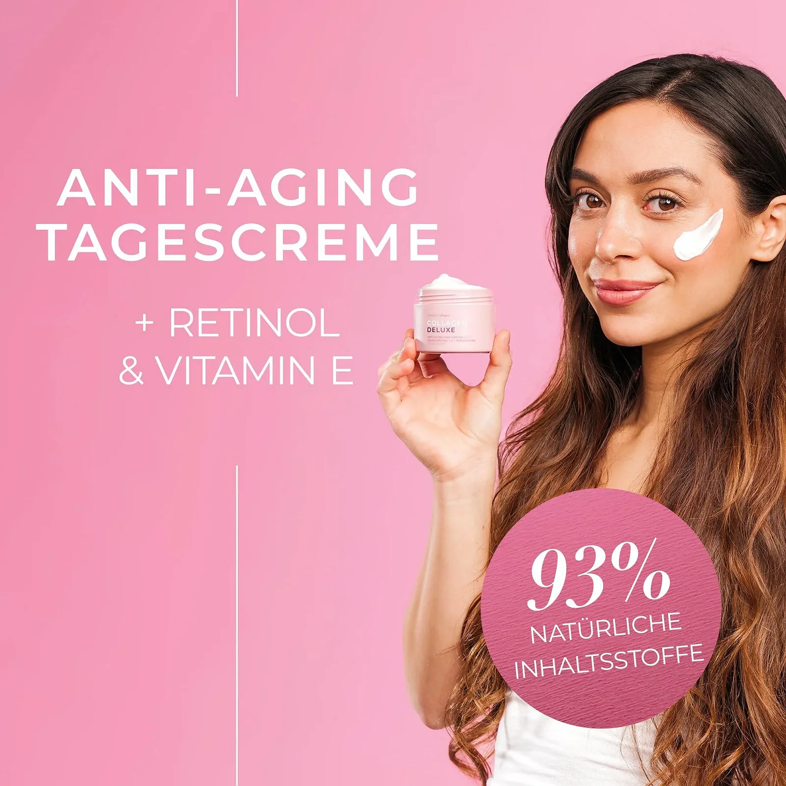 Набір денного та нічного кремів Swedish Collagen Deluxe Retinol для зволоження та сяйва шкіри з ретинолом, ніацинамідом та вітаміном E, фото №5 Набір денного та нічного кремів Swedish Collagen Deluxe Retinol для зволоження та сяйва шкіри з ретинолом, ніацинамідом та вітаміном E, фото №5