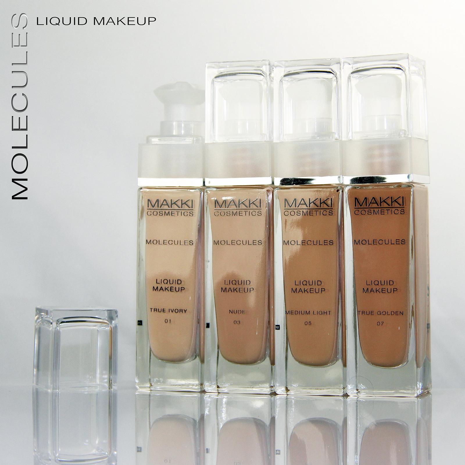 Жидкий Макияж Makki Molecules Medium Light 05 Матовый Финиш, фото №2 Жидкий Макияж Makki Molecules Medium Light 05 Матовый Финиш, фото №2