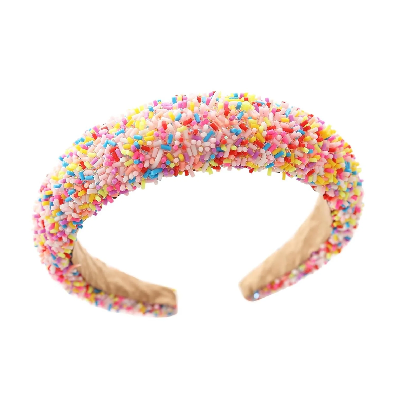 Широка Обруч Блискітки Рожевий, фото №6