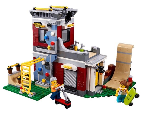 Конструктор LEGO Модульная Скейт-площадка (31081), фото №9