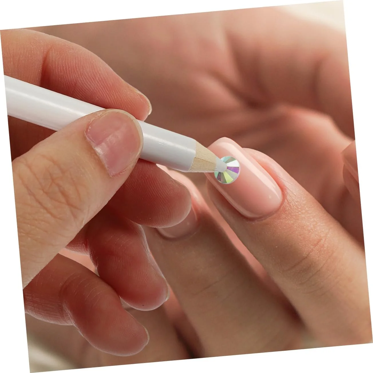 Набор для ногтей Стразы для маникюра Кристаллические бусины Плоские драгоценные камни Стекло, фото №3