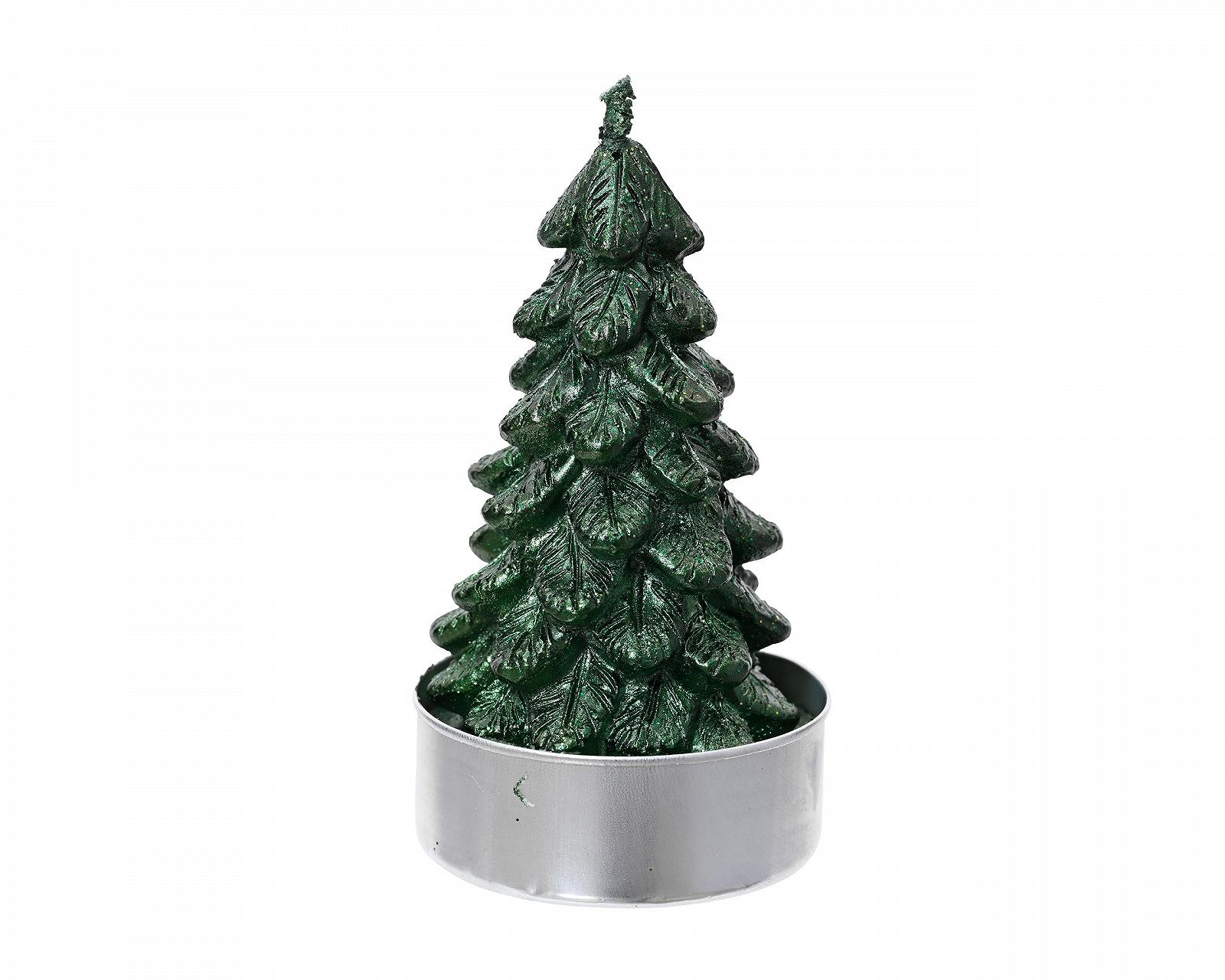 Підсвічники Kaemingk Свічки Парафінові 7 см Ялинка Набір 4шт. Сосна, фото №1