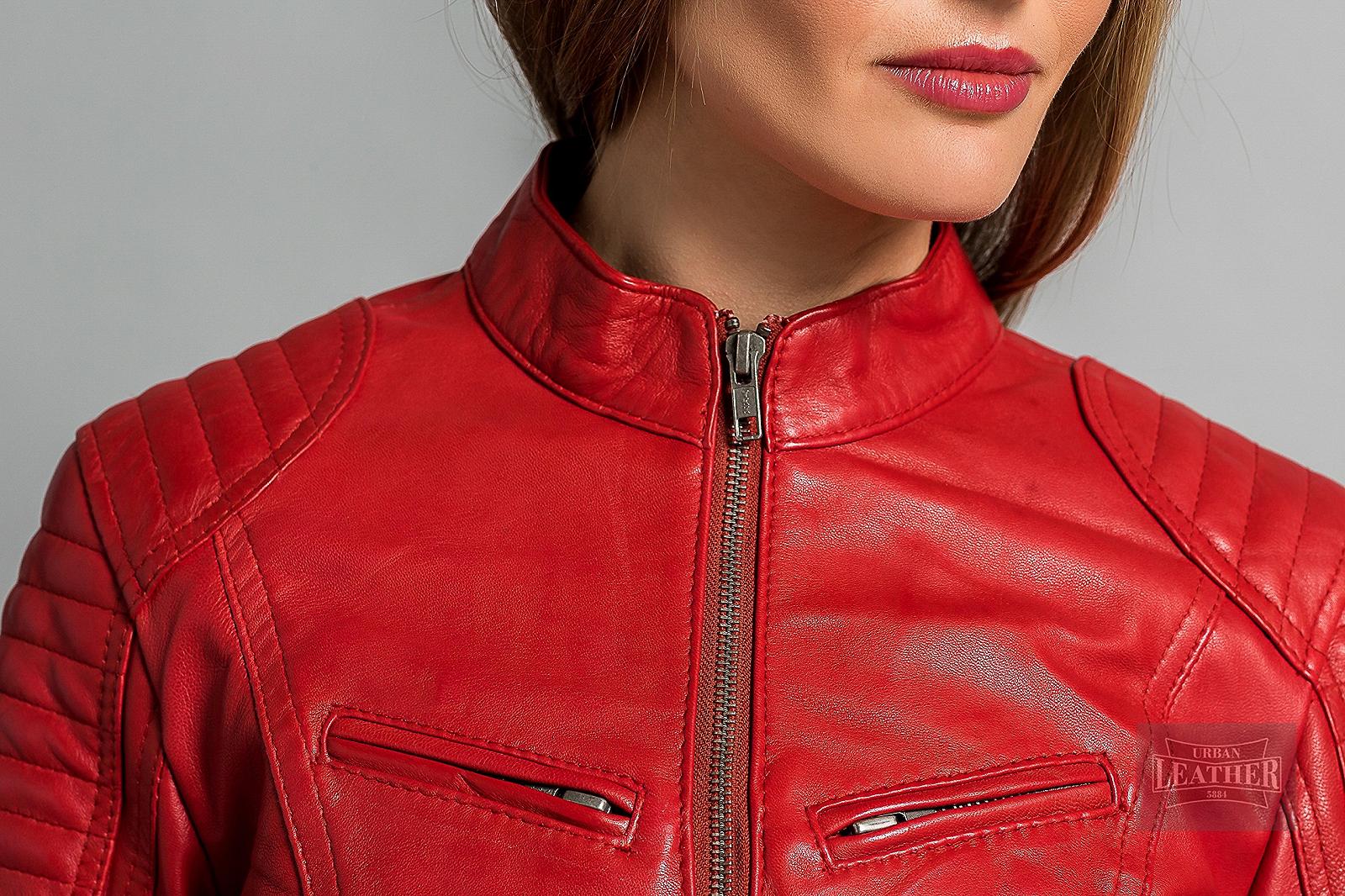 Шкіряна куртка Biker Urban Leather LB01, фото №5