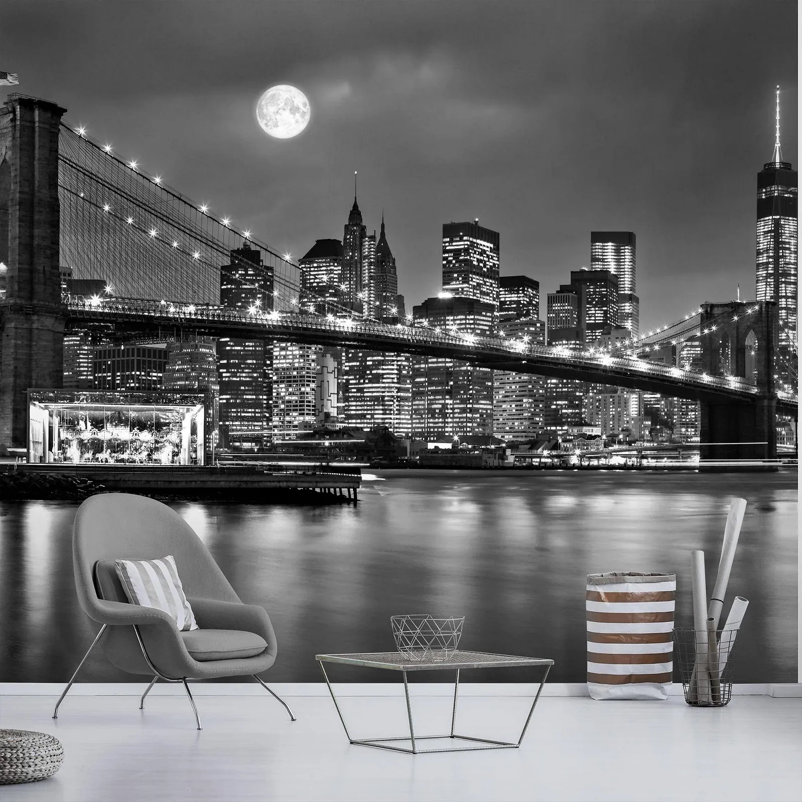 Фотошпалери New York 308 x 220 см Fleece 9101010b сучасний декор Зроблено в Німеччині, фото №2