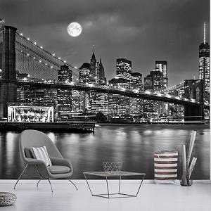 Фотообои New York 308 x 220 см Fleece 9101010b современный декор Сделано в Германии synthetic.ua - Фото 1