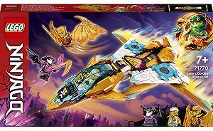 Дитячий конструктор LEGO Реактивний літак Зейна Золотий дракон (71770) - Фото 1