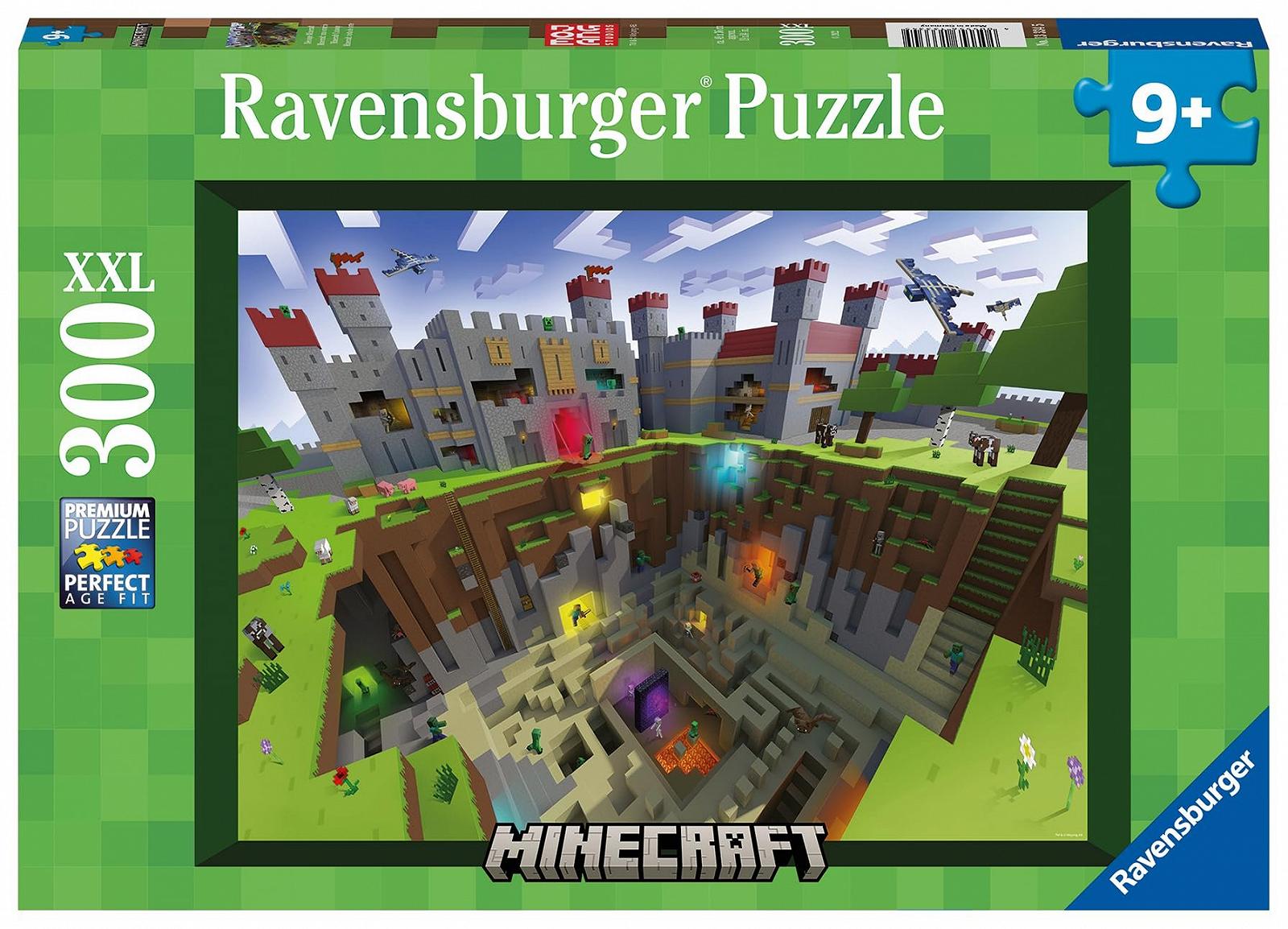 Пазл Ravensburger Minecraft Minecraft Cutaway 300 деталей XXL 13334, фото №1