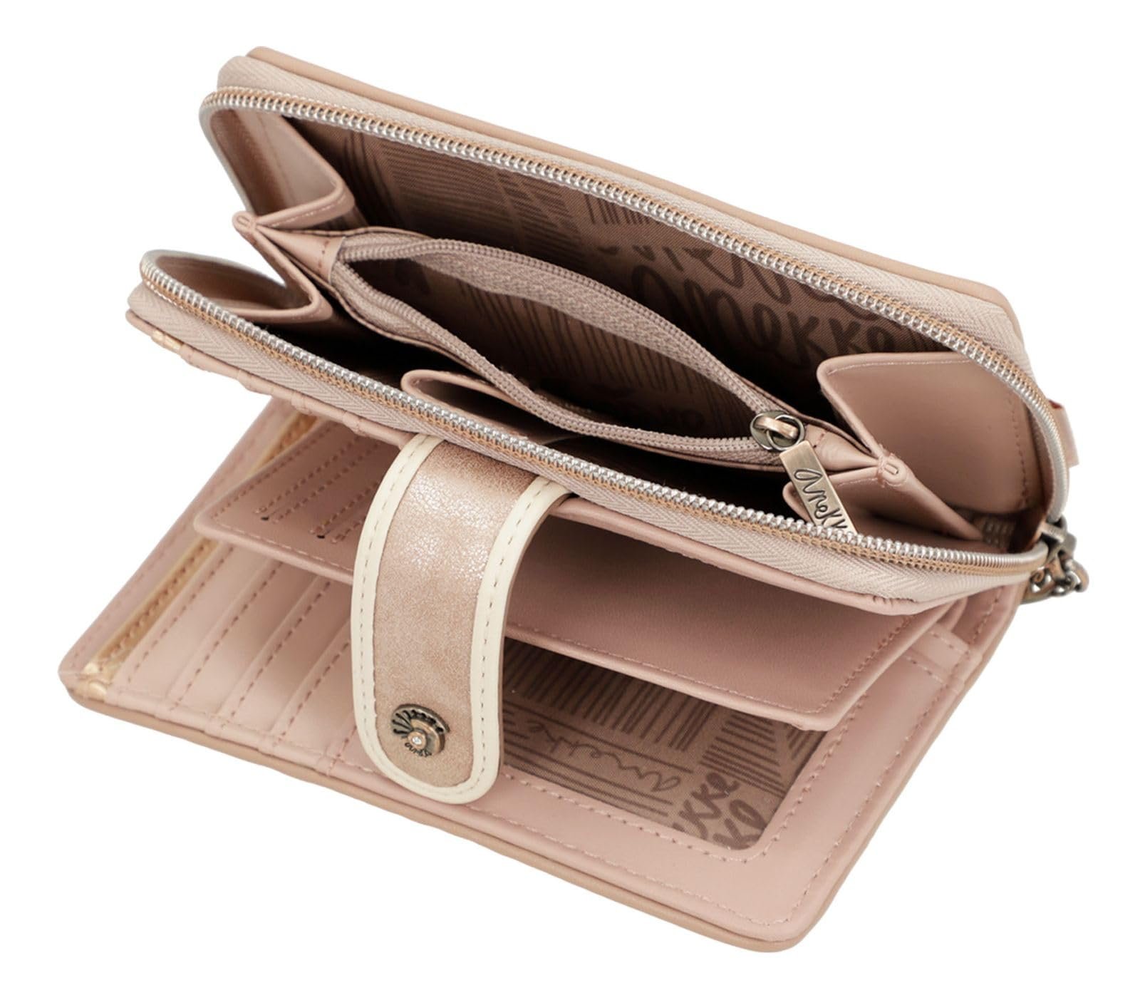 Кошелек Anekke Hollywood Studio RFID M Nude, нюдовый, фото №4