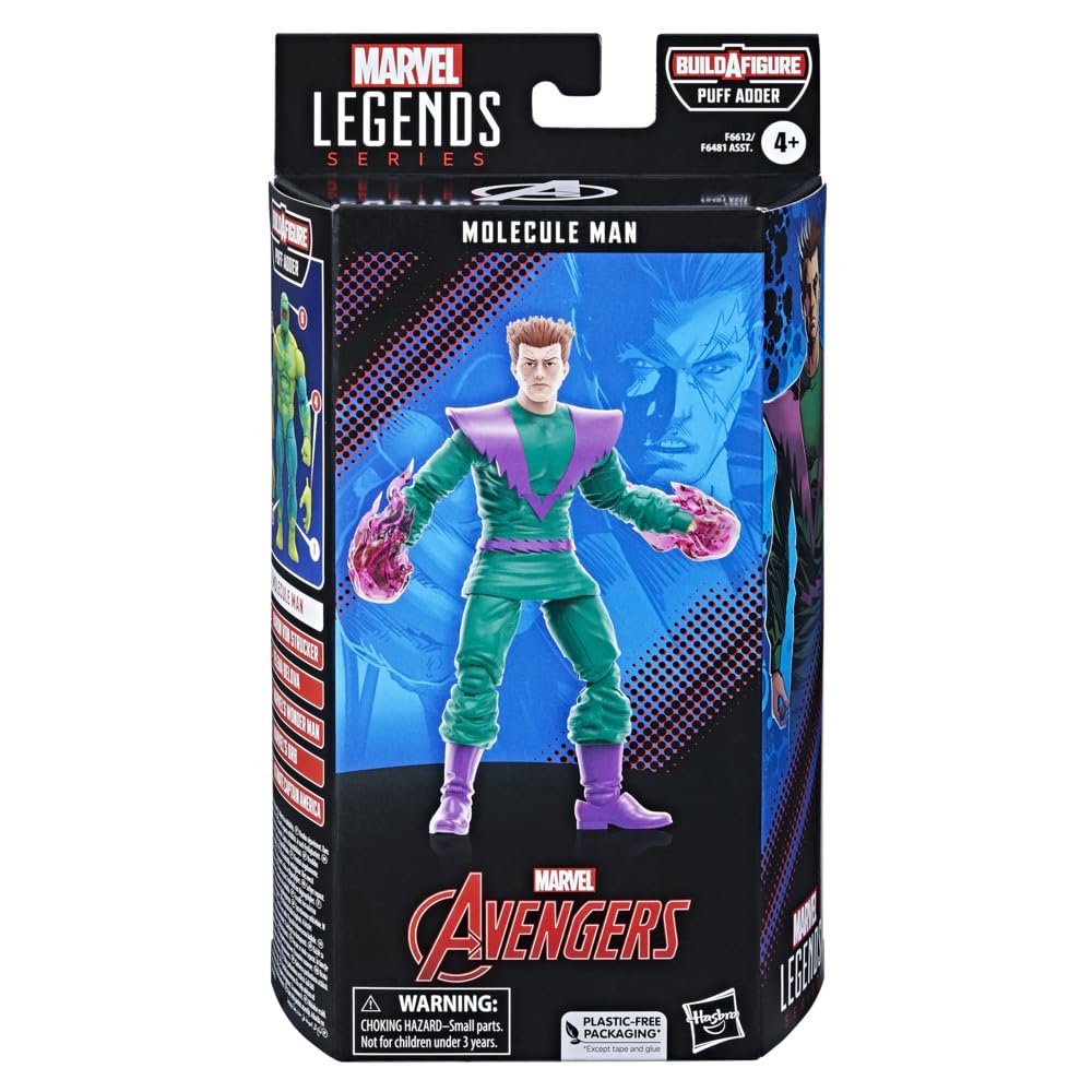 Фігурка Hasbro Marvel Legends Series: Molecule Classic Comic, 15 см, різнокольоровий, фото №5