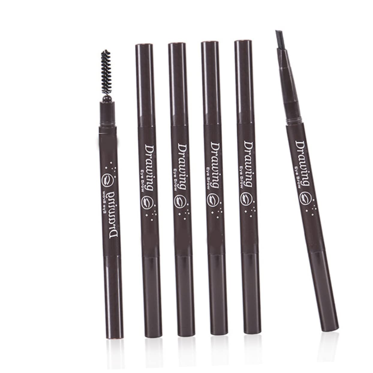 Карандаш POPETPOP 2 1 Двусторонний для бровей Черный, фото №1