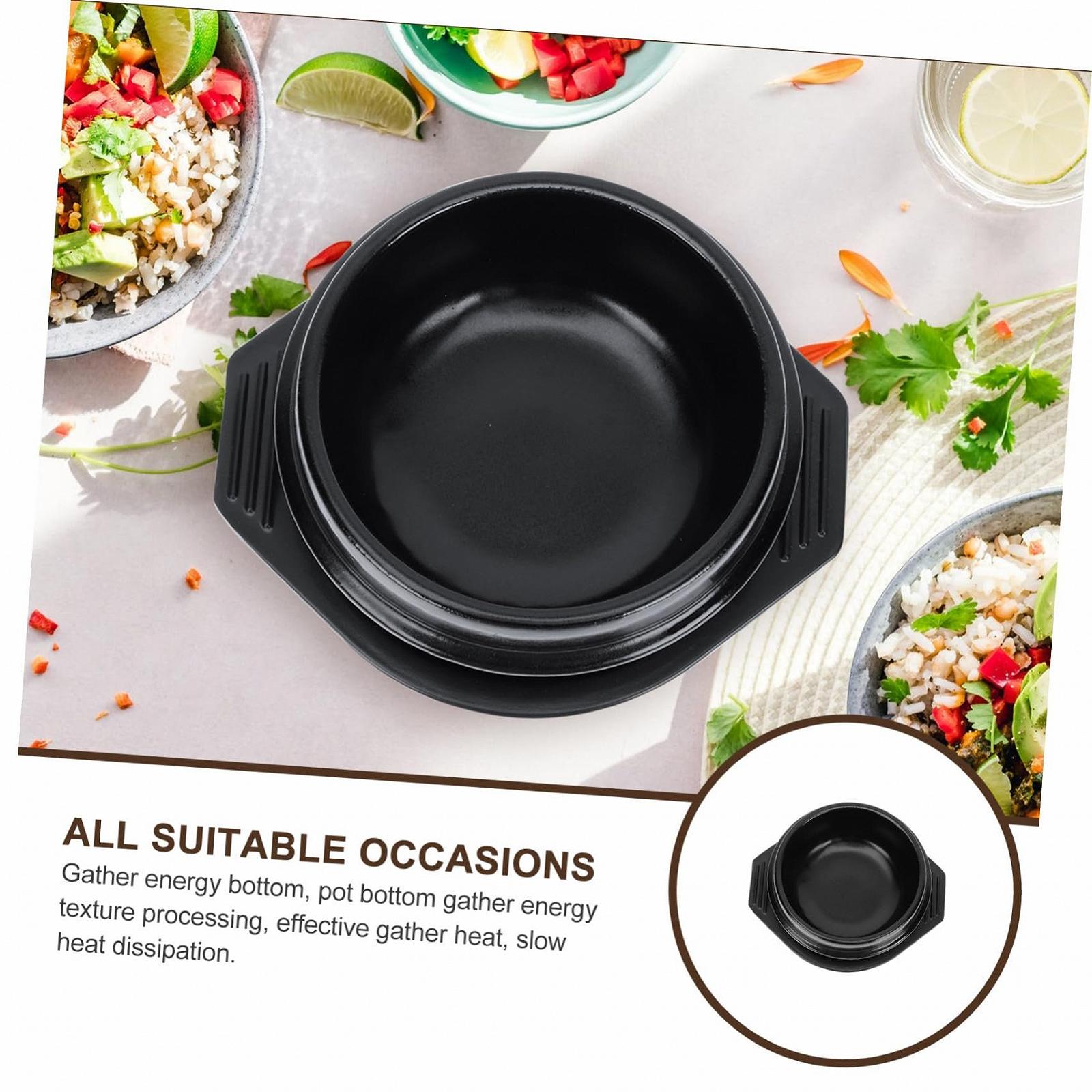 Керамічний горщик Gadpiparty Термостійкий з підставкою Корейський стиль, фото №9 Керамічний горщик Gadpiparty Термостійкий з підставкою Корейський стиль, фото №9