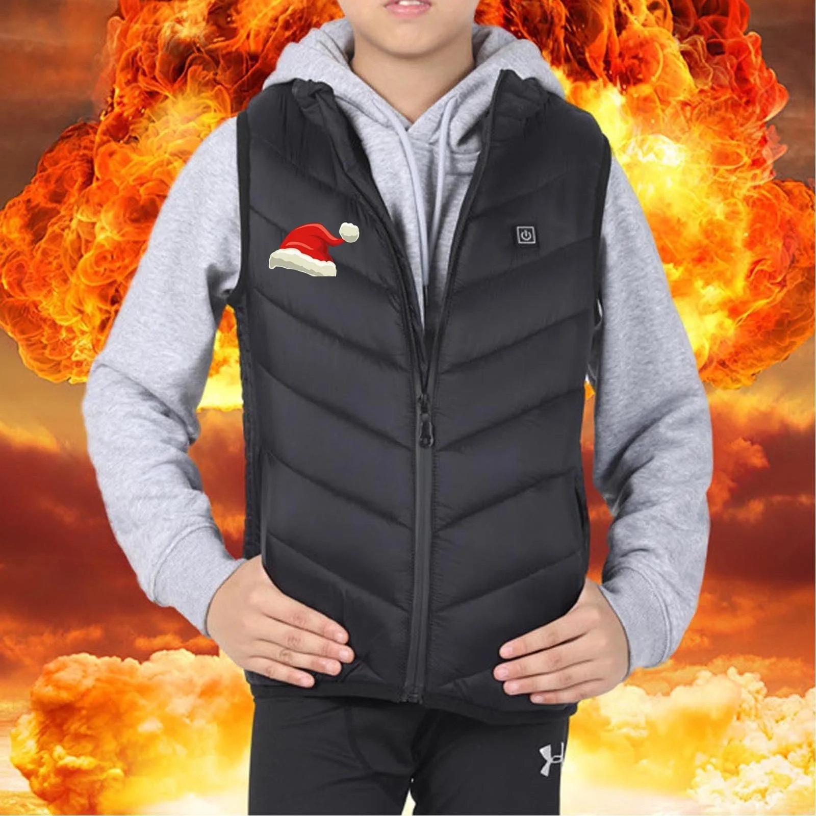 Детский жилет с подогревом, фото №2