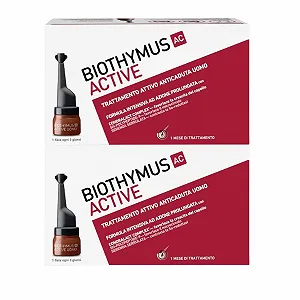 Ампулы Biothymus Active Мужские 20 шт. Средство против выпадения волос с интенсивной формулой и длительным действием, курс на 2 месяца - Фото 1