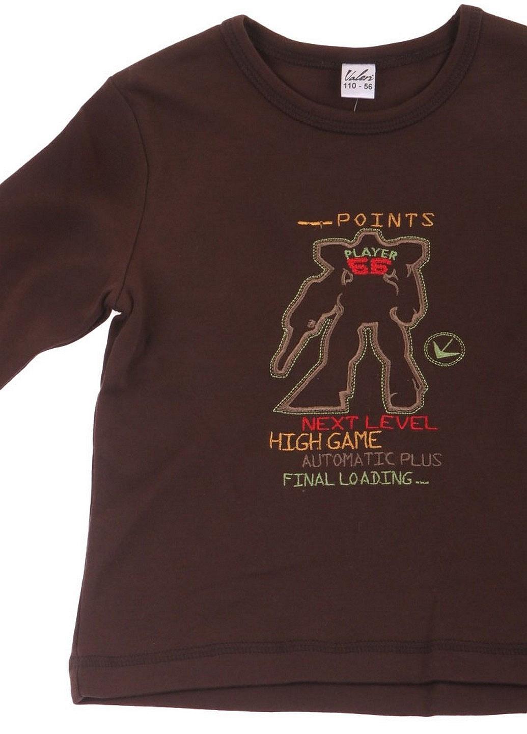 Лонгслив Valeri 110-116 Коричневый (SN-634-194-Brown), фото №2