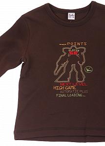 Лонгслив Valeri 110-116 Коричневый (SN-634-194-Brown) synthetic.ua - Фото 1