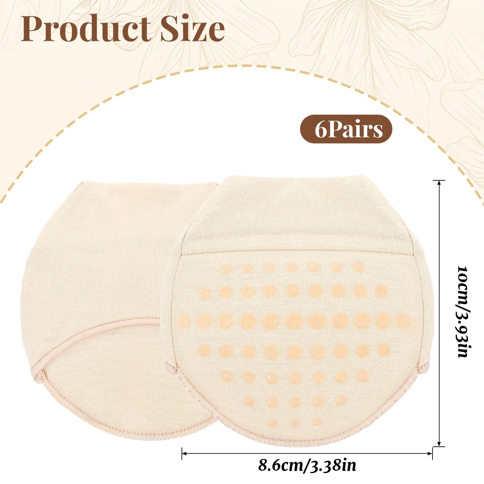 Шкарпетки-топпери жіночі, 6 пар, фото №5 Шкарпетки-топпери жіночі, 6 пар, фото №5