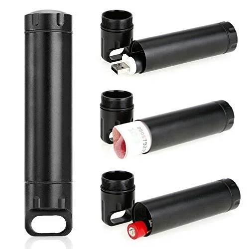 Контейнер EDC Vogueing Tool, 4 шт., алюмінієва капсула для виживання, водонепроникний тримач для таблеток, фото №6