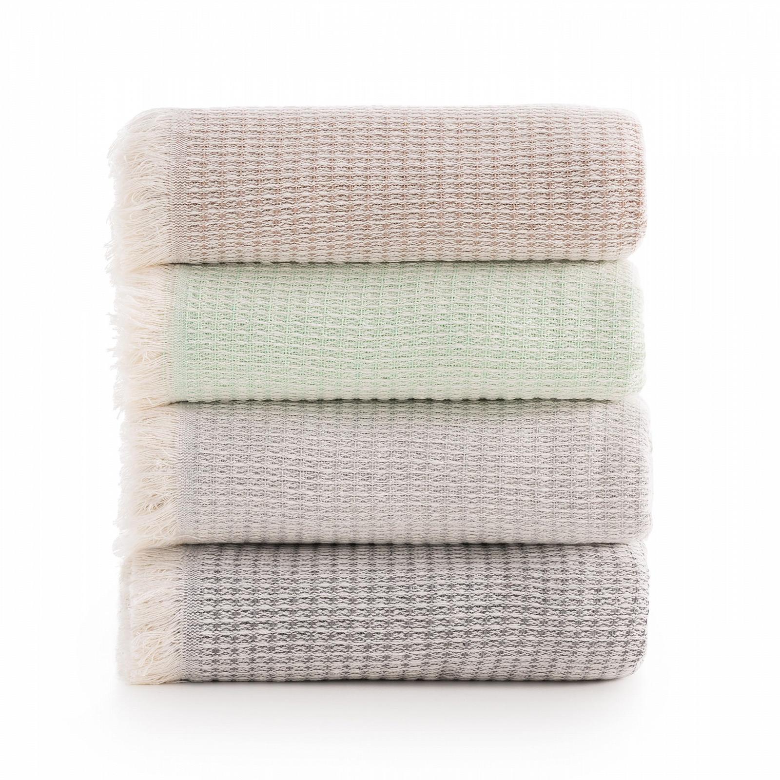 Покривало Todocama Багатоцільове Вафельний Пісочно-бежевий (230 x 260 см), фото №1