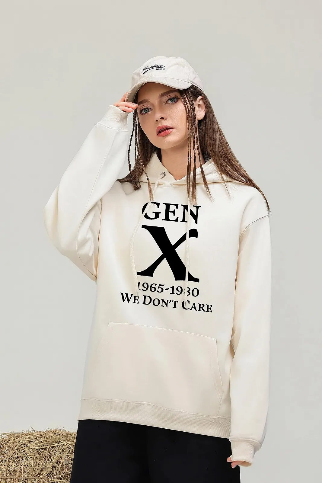 Худі Gen X Gen X 1965-1980 We Don't Care Sweatshirt We Don't Care T Hoodie, фото №3 Худі Gen X Gen X 1965-1980 We Don't Care Sweatshirt We Don't Care T Hoodie, фото №3
