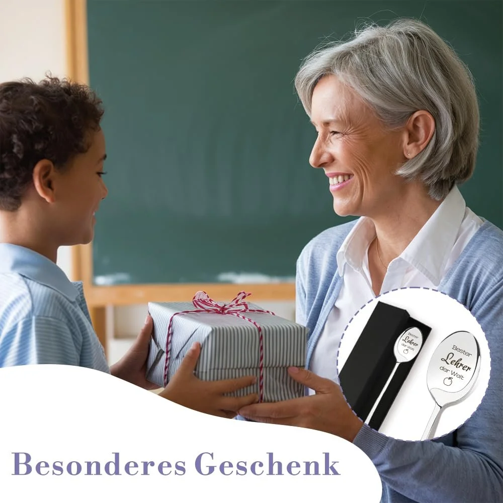 Ложка для кави Подарунок вчителю на прощання "Дякую, вчителю", різдвяний подарунок, фото №7