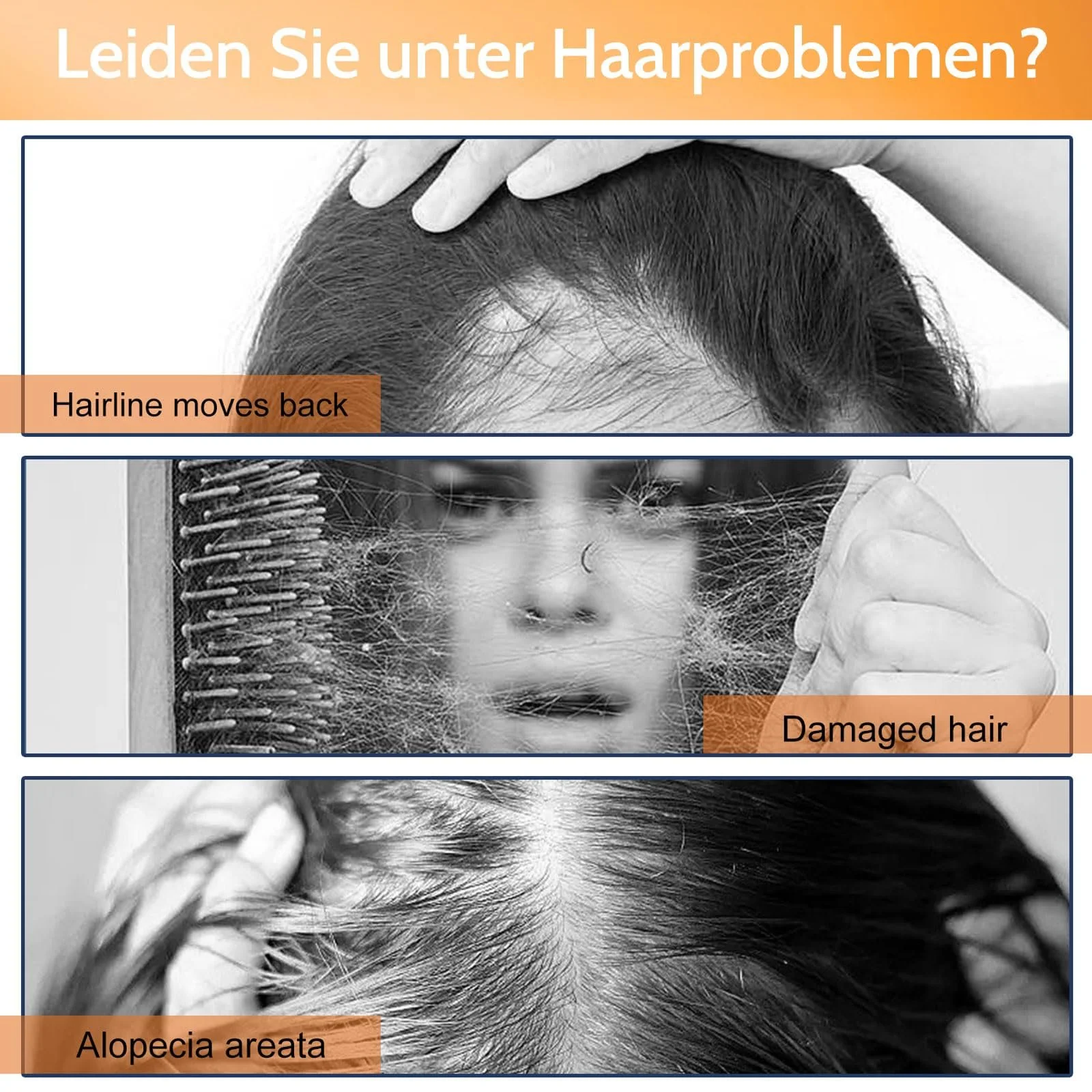 Спрей для росту волосся Shefave для здоровішого, густішого, гладкого волосся, фото №3