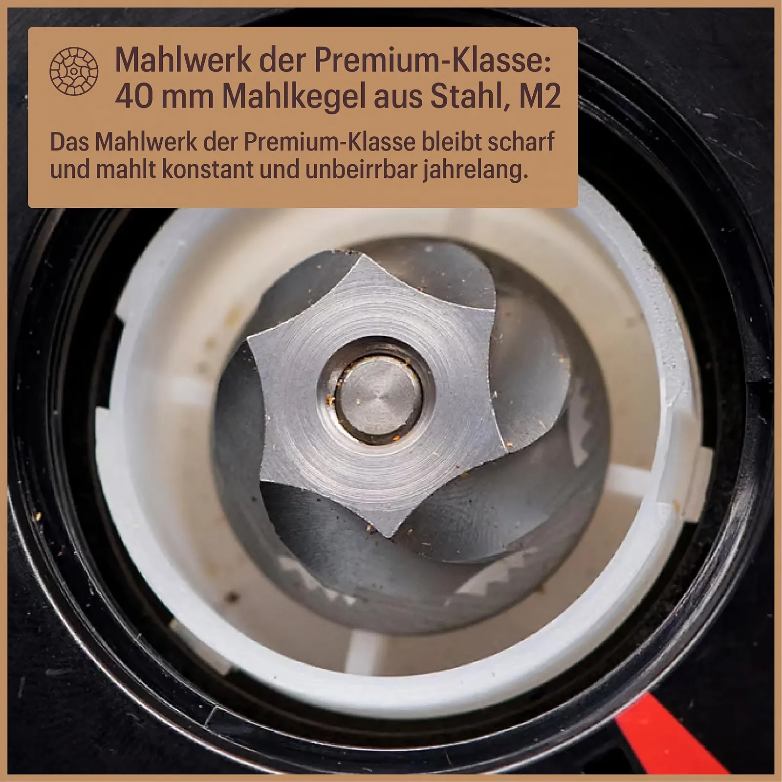 Кофемолка Baratza Virtuoso+ 230V электрическая коническая с таймером и подсветкой Черный, фото №4