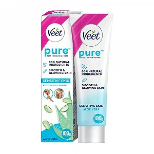 Крем для депиляции Veet Silk & Fresh для чувствительной кожи 100 г - Фото 1