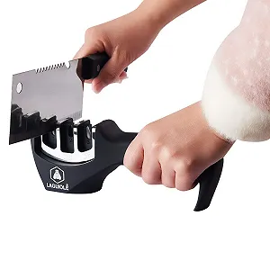 Точило для ножів LAGUIOLE 3-ступенева нержавіюча сталь Black - Фото 1