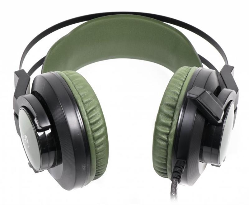 Гарнитура A4Tech Bloody J437 Army Green, фото №3