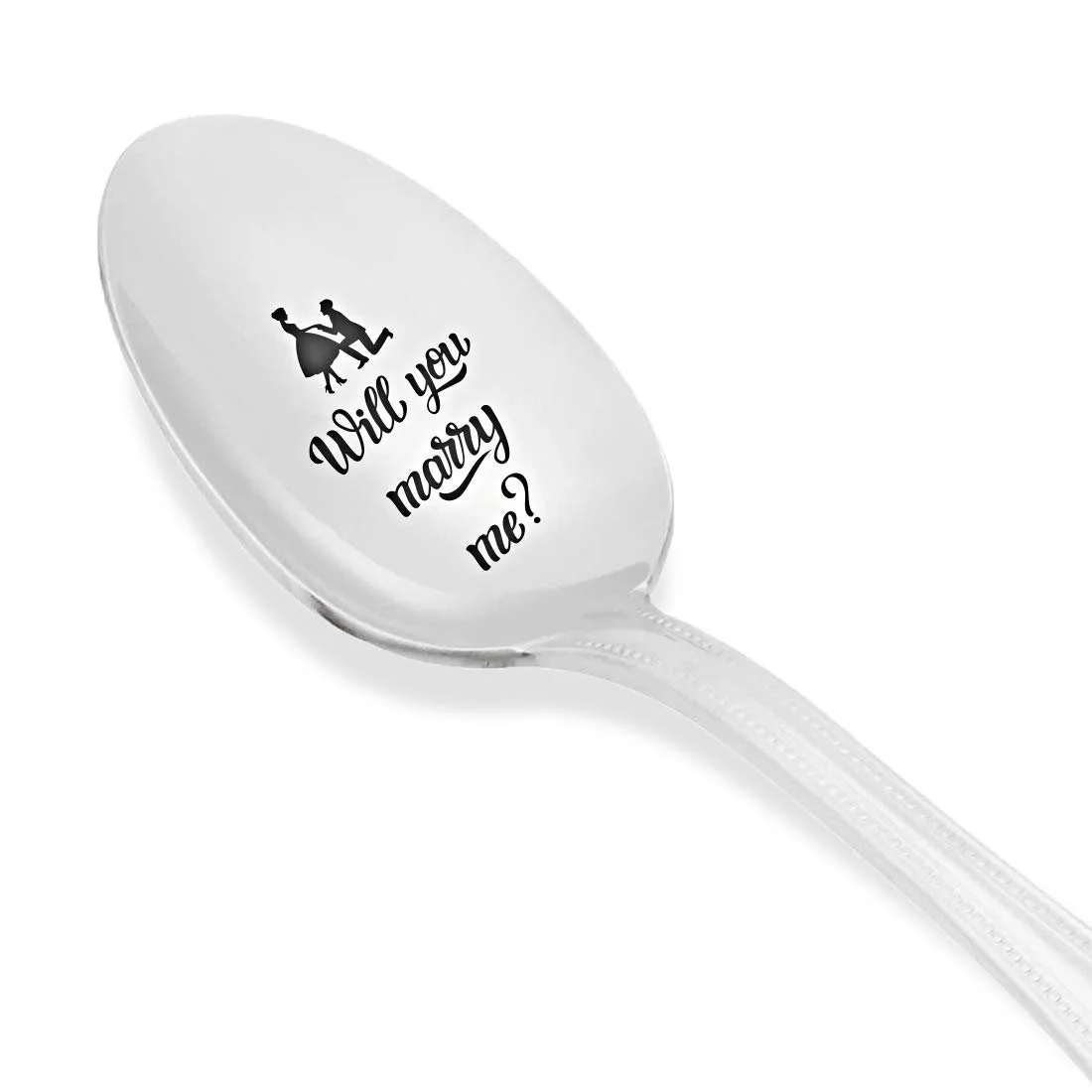 Ложка Will you marry me Нержавіюча сталь, фото №2