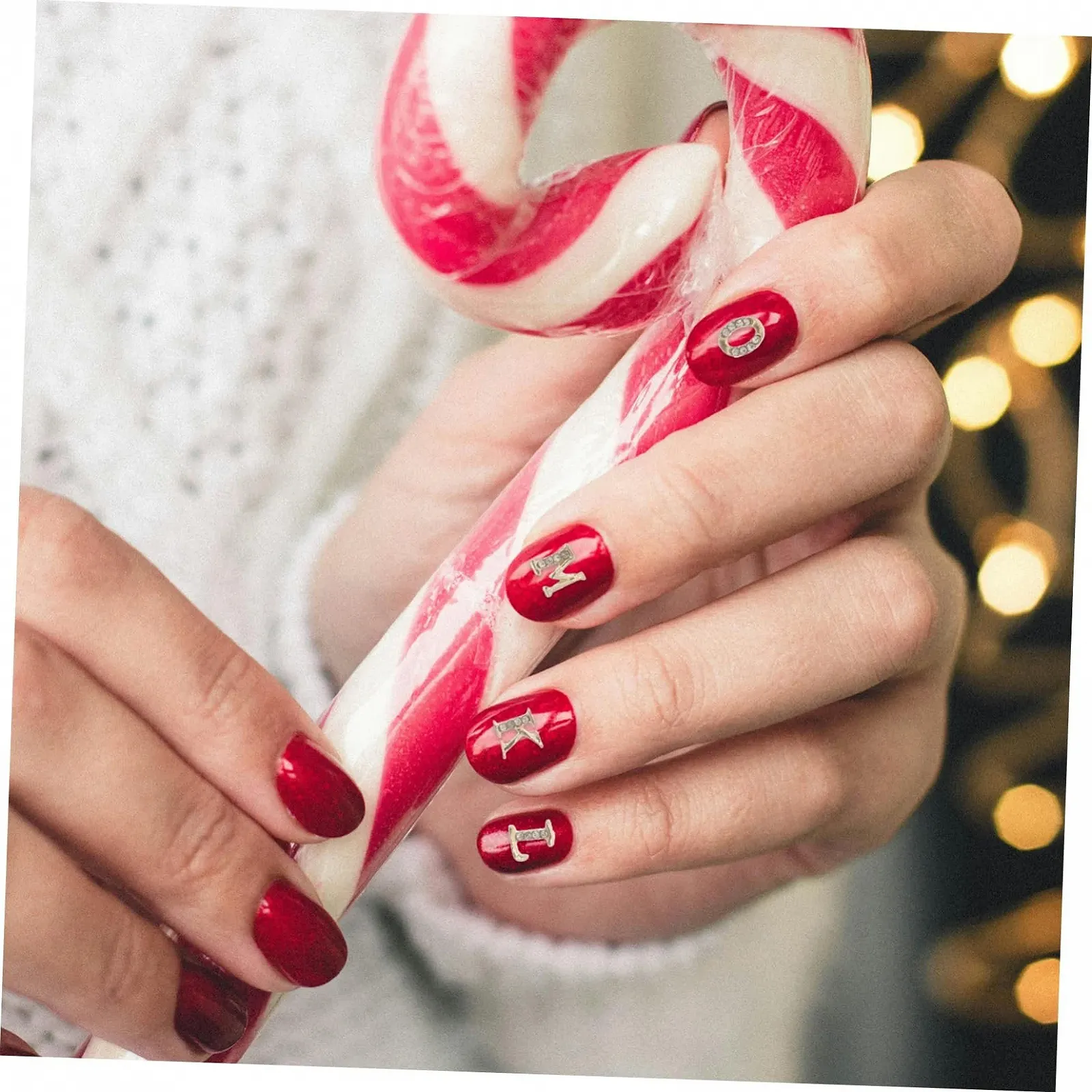 Набір прикрас для манікюру: Шарми-літери, Стрази, Комплект, фото №7