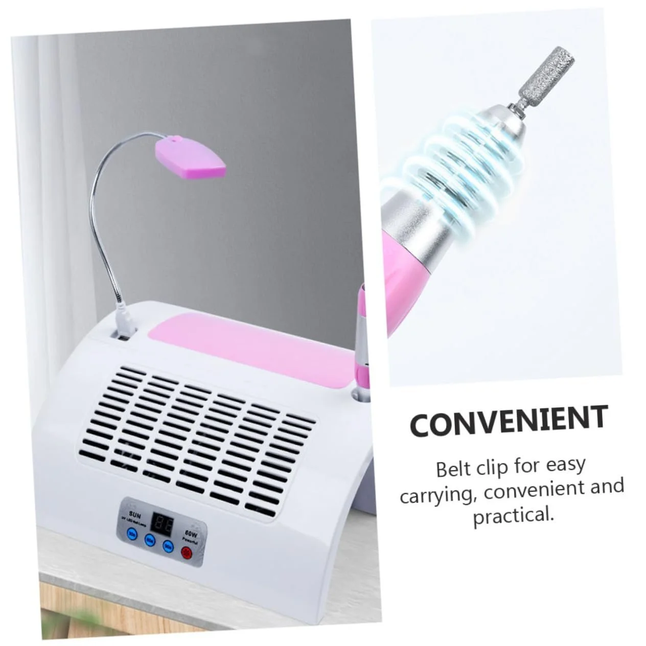 Набор для маникюра Портативный аппарат CALLARON, фото №9 Набор для маникюра Портативный аппарат CALLARON, фото №9