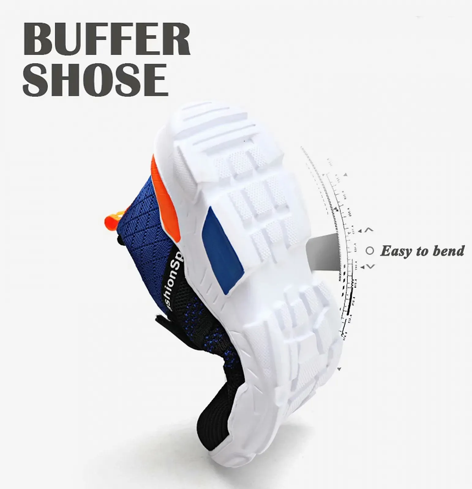 Кроссовки Детские Спортивные для мальчиков и девочек Комнатные для бега Легкие дышащие нескользящие 27-38 EU, фото №6