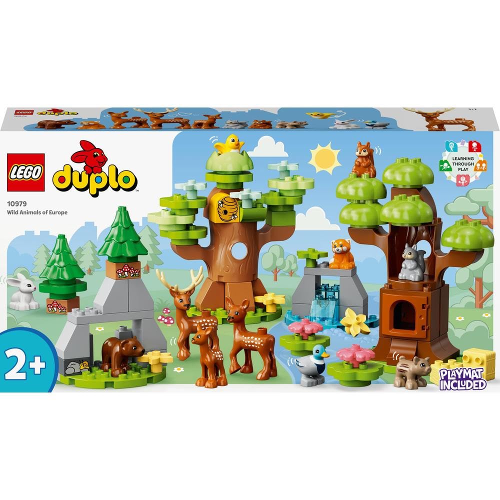 Конструктор LEGO Duplo 10979 Wild Animals of Europe, фото №2 Конструктор LEGO Duplo 10979 Wild Animals of Europe, фото №2
