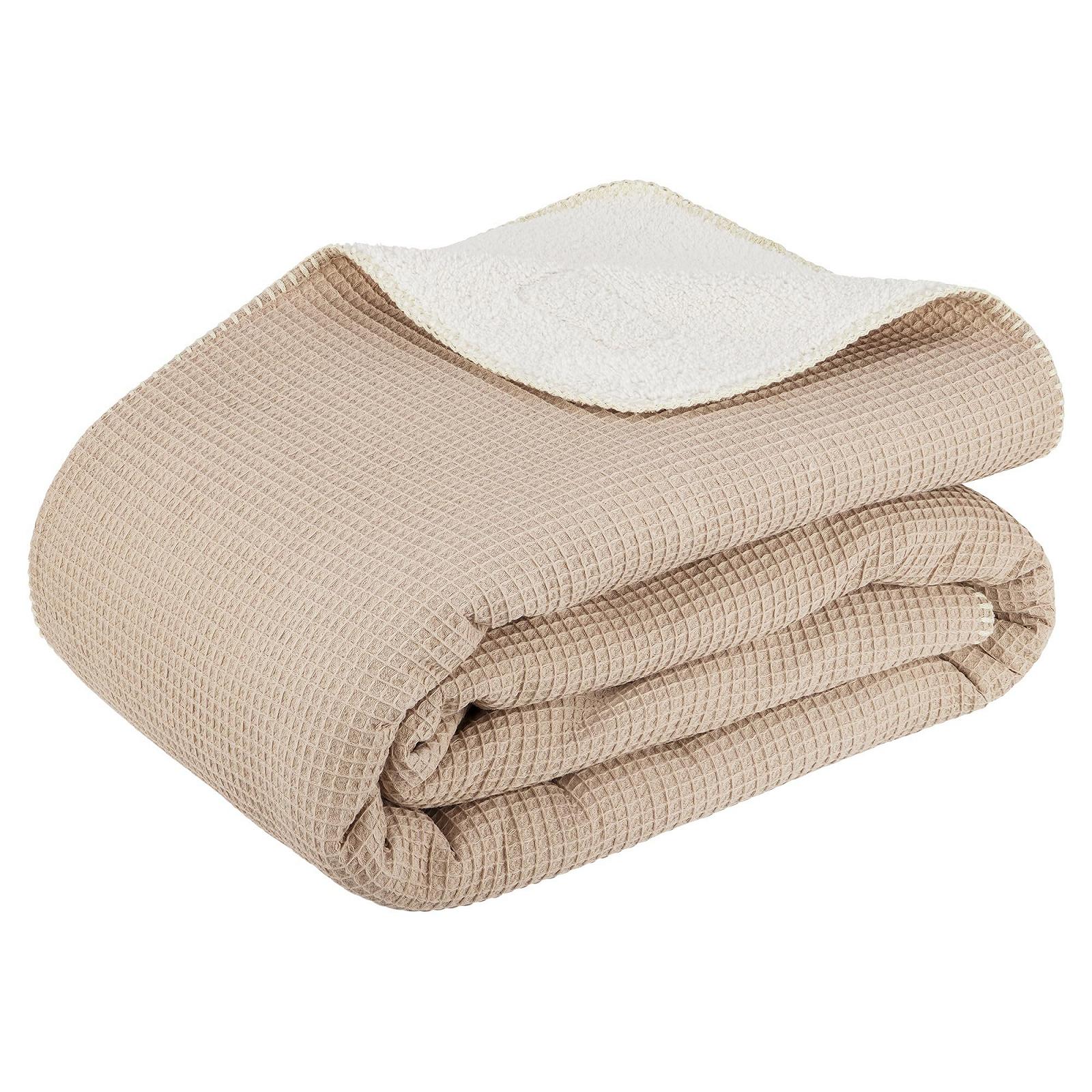 Покривало BOHORIA	Cuddly Soft Waffle 110 x 170 см Sepia, фото №1
