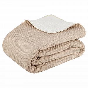 Покривало BOHORIA	Cuddly Soft Waffle 110 x 170 см Sepia - Фото 1