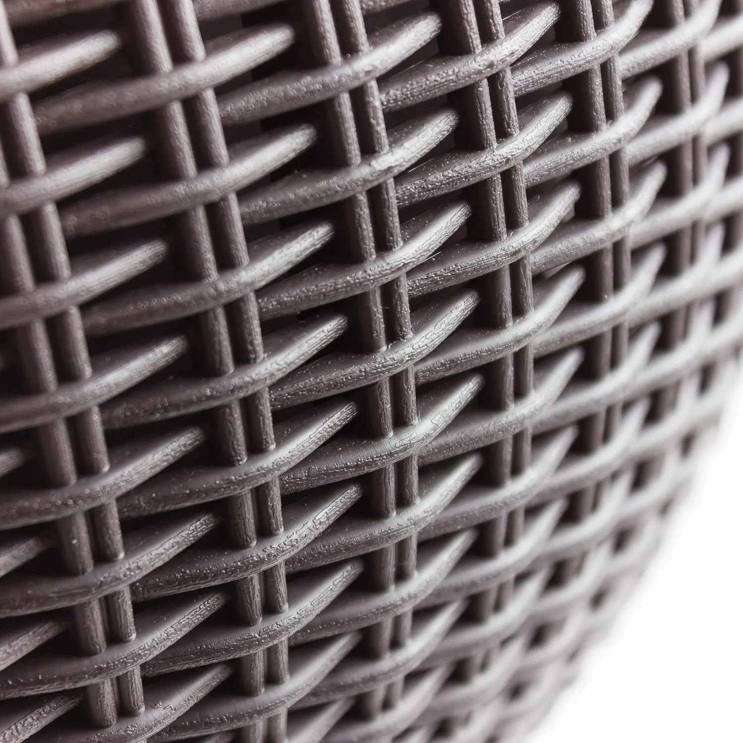 Подвесной вазон Keter Hanging Sphere Дизайн под ротанг Пластик Антрацит, фото №3 Подвесной вазон Keter Hanging Sphere Дизайн под ротанг Пластик Антрацит, фото №3