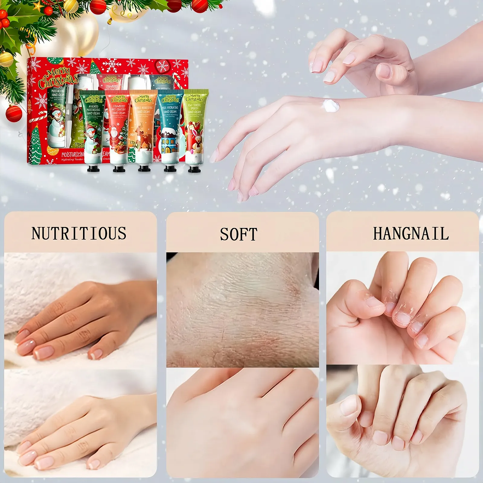 Набор кремов для рук Рождественский, фото №7 Набор кремов для рук Рождественский, фото №7