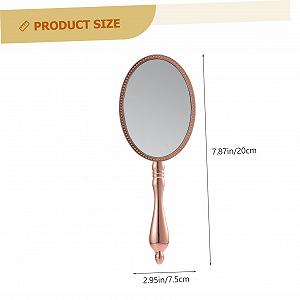 Зеркало Angoily Portable Makeup Mirror Rose Gold цена на synthetic.ua - Фото 1 Зеркало Angoily Portable Makeup Mirror Rose Gold synthetic.ua - Фото 1