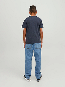 Футболка Jack&Jones BRANDING TEE SS CREW NECK JNR 12235498, Темно-синий, S synthetic.ua - Фото 1