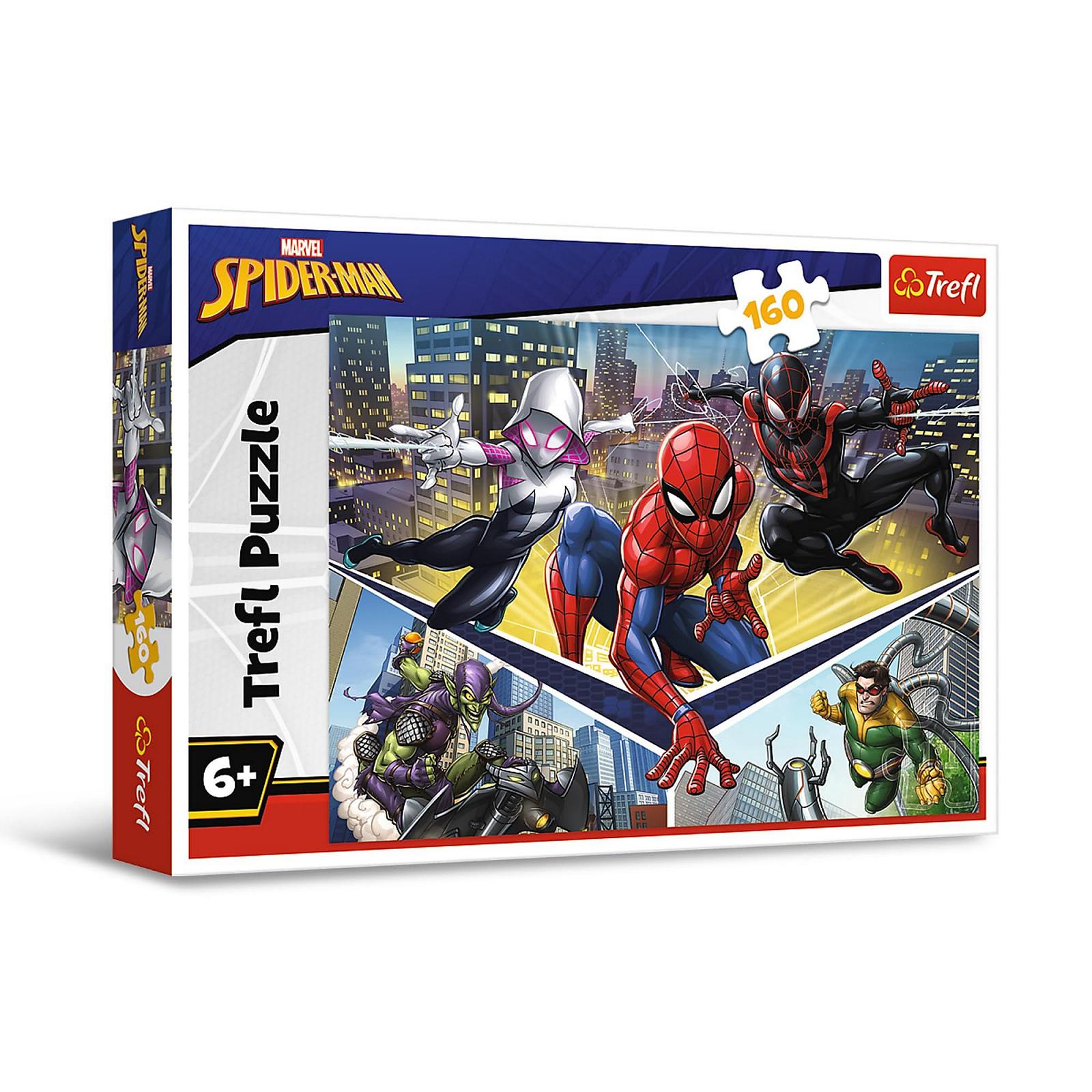 Пазлы Trefl Marvel Spider-Man Power of Spider-Man 160 элементов, фото №1