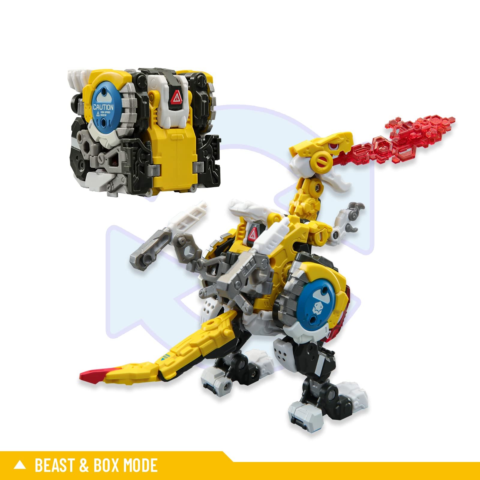 Фигурка-трансформер 52TOYS Beastbox Megadio Series, разноцветная, фото №3